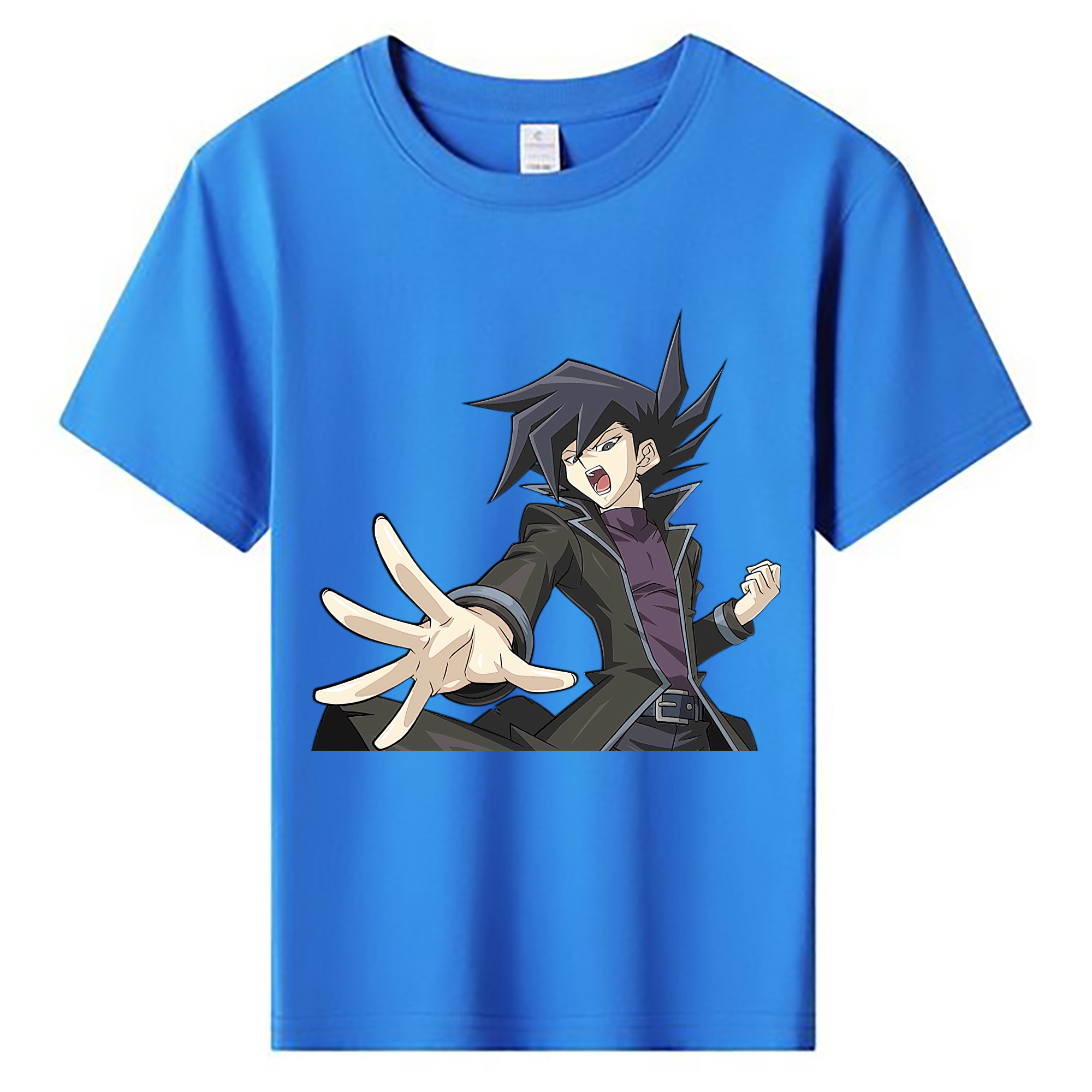 （画像用） 遊☆戯☆王 Yu-Gi-Oh! 綿100％キッズTシャツ（フロントプリント）